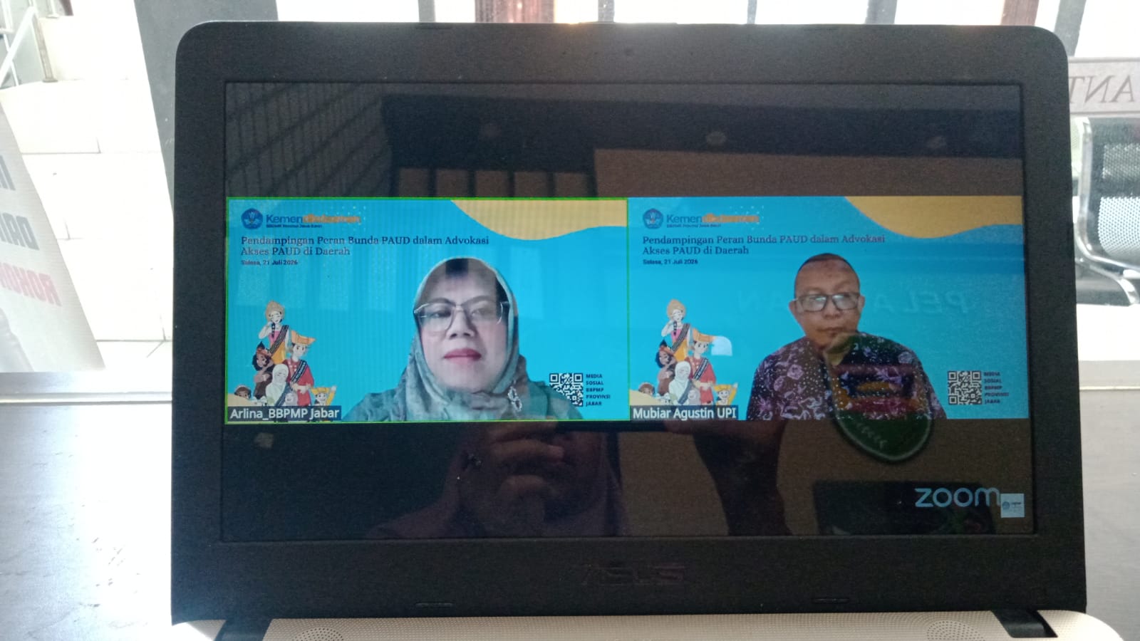 Webinar Pendampingan Peran Bunda PAUD Dalam Advokasi Akses PAUD di Daerah